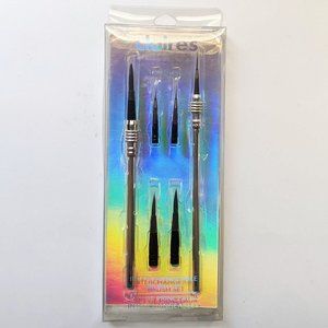 Claire's Interchangeable Makeup Brush Set New Sealed